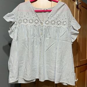 Madewell striped top